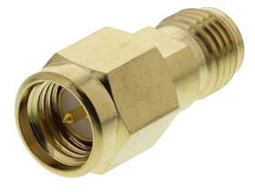 Adapter RF, 50Ω, Męski SMA - żeński SMA, 18GHz