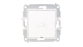 Mini Łącznik Pojedynczy W Stylu Amerykańskim Biały Mwpus-1