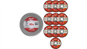 Tarcza Tnąca Do Metalu Płaska 125X1mm10szt Pro+ Milwaukee