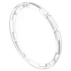 Soczewki do wskaźników, 45-553, Biały, Okrągły, średnica: 23.7