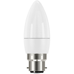 Energizer&#xAE; S8850 LED BC (B22) Opal Candle Non-Dim Bulb Warm White 470lm 5.2W