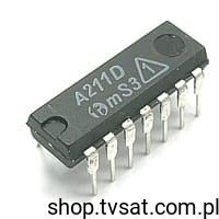A211D TBA611 Sound Amplifier 0.8W DIP14 RFT