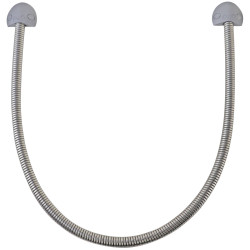 CDVI F0524000015 FLEX60 Wire Connector, Stainless Steel Hose, Zinc Caps