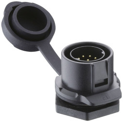 Lutronic 2630 03 T22CB100 Złącze okrągłe złącze męskie proste 1 szt.