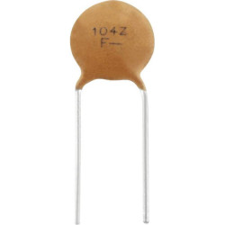 TRU COMPONENTS TC-K100NF5 Capacitor Ceramic THT 100 nF 50 V 20