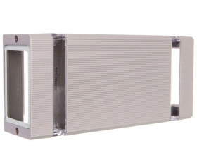 Oprawa ścienna dwukierunkowa NESSA GU10 max.50W IP54 AC 220-240V szara LD-NESSAGU10D-80
