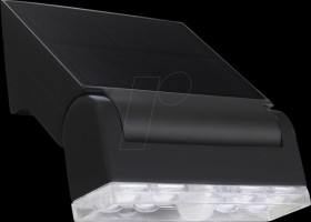 WL-006A Solar wall light, 2 W, 300 lm, PIR light sensor, IP65