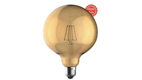 Żarówka Led Globo 5W/822 (40W) E27 Dim 125Mm - Bańka Szklana Przydymiana...