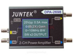 DPA-2698 dwukanałowy wzmacniacz mocy do generatorów funkcyjnych