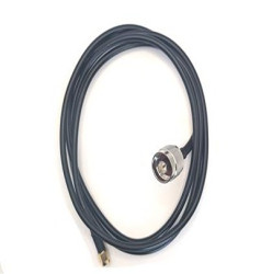 Kabel koncentryczny złącze A SMA złacze B N Type długość 500mm typ kabla RG 58 Z zakończeniem