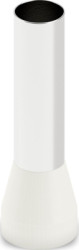 Insulated wire end ferrule, 35 mm², 39 mm/25 mm long, DIN 46228-1, UL 486F, beige, 2100027