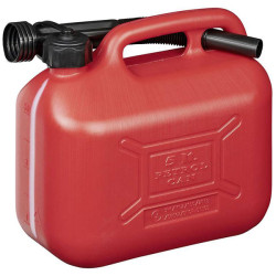 IWH 087696 Fuel Cans 20L Petrol Durable Design Red Metal Construction