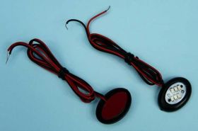 LAMPKA LED YELLOW 6xSMD 12V OWALNA MAŁA