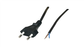 Przewód Zasilający Cee7 - Posac-Cee7/16Bk30 Czarny 3M 2,5A
