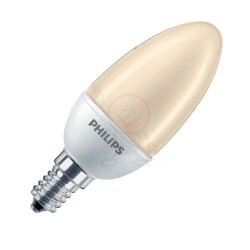 8W E14 B39 822 Philips-Softone flame