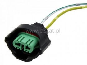 Oprawka żarówki H11 plastikowe; kabel 10cm