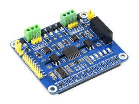 2-Channel Isolated RS485 Expansion HAT for Raspberry Pi