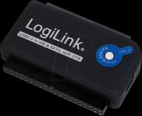 AU0006D Adapter USB 2.0 &gt; IDE/SATA with backup function