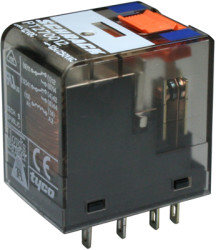 Relay, 4 Form C (NO/NC), 12 V (DC), 192 Ω, 6 A, 240 V (AC), monostable, 8-1419111-0