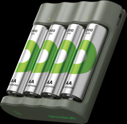 GPACSB441007 Desktop charger, NiMH, incl. 4x AA 2100 mAh