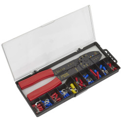 Siegen S0536 Crimping Tool Set