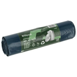 Worki na śmieci 160l LDPE kpl-10szt. STALCO S-47692