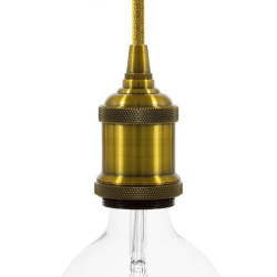 OPRAWKA DECO METAL E27 ZŁOTA