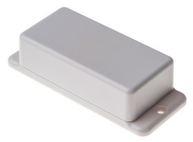 Obudowa ABS szerokość zew. 45,6 mm długość zew. 111 mm wys. zew. 27,5 mm RS PRO IP40 Biały