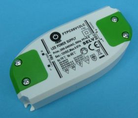 FTPC-8V12 12V/0,67A/8W IP67 NP PLAST