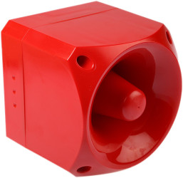 Sygnalizator akustyczny 110/230V ac Montaż powierzchniowy Klaxon 50-tonowy IP66