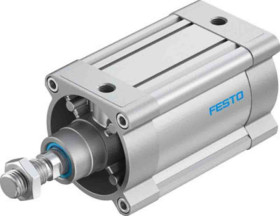 Siłownik pneumatyczny z tłoczyskiem skok: 80mm Festo Ø 125mm dwustronnego działania Action DSBC-125-80-PPSA-N3