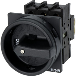 Main switch, rotary actuator, 3 pole, 25 A, (W x H x D) 65 x 65 x 119 mm, flush mounting, 048365