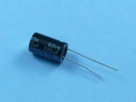 220uF/63V 100SZT 10x17 105° LEA!ELKO