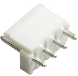 Wtyk PCB 4-pinowe raster: 3.96mm -rzędowe RS PRO Przewlekany Męski 7A 250V