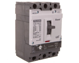 Wyłącznik kompaktowy mocy 3polowy In=250A, wyzwalacz FMU - wyzwalacz termiczny nastawialny, zwarciowy nienastawialny TS250N FMU