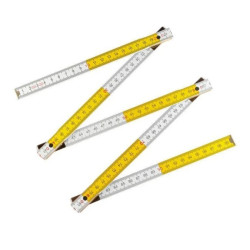 Miara drewniana skladana Polax 1 m (38-071)