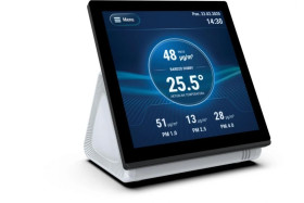 SINUM CJP-01 Czujnik stężenia cząstek stałych bezprzewodowy kolor biały