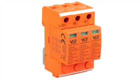 Ogranicznik Przepięć Pv 1000V Dc Typ Typ T2 3P Fotowoltaiczny