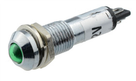 Green 8mm Pilot Indicator light 12V