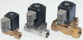 Zawór elektromagnetyczny 110 V AC Burkert 2-drogowy G żeńskie 3/4 cala 3/4cal NC