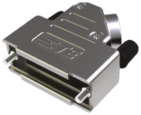 Osłona tylna D-Sub 25 -pinowe ABS Kąt prosty TE Connectivity B