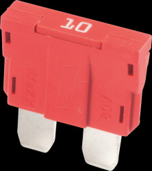 F1810 Fuse normOTO 10A 80VDC red