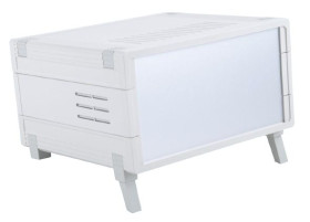 Obudowa ogólnego użytku ABS szerokość zew. 118,1 mm długość zew. 224,2 mm wys. zew. 198,9 mm Bopla IP30 Jasnoszary