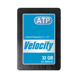 SSD A600Vc 2.5 in AES 256-bitowe 32 GB, Wewnętrzny Nadaje Się Do Zastosowań Przemysłowych, ATP 3D TLC 85 °C -40 °C