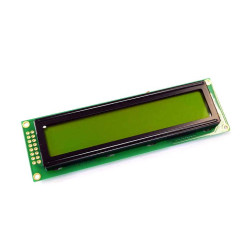 Wyświetlacz LCD Display Elektronik DEM24252SYH-LY czarny żółto-zielony (S x W x G) 118 x 36 x 13.5 mm