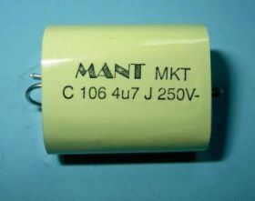 4,7uF/250V MKT MANT KONDENSATOR