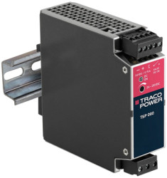 Power supply, 24 to 28 VDC, 3.75 A, 90 W, TSP 090-124