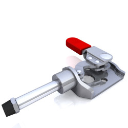 Dociskacz poziomy RS PRO otwarcie szczęk 190° Niskoprofilowy zacisk przegubowy