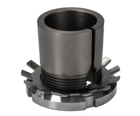 Tuleja przejściowa, H, Tuleja elementu pośredniczącego łożyska, do użycia z: Nakrętka zabezpieczająca KM i podkładka