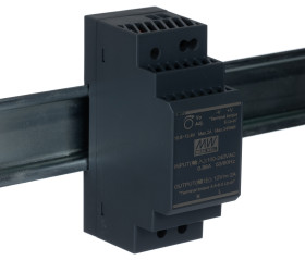 Zasilacz szyny DIN U wy 12V dc I wy 2A U we 85 → 264 V ac, 120 → 370V dc MEAN WELL 24W impulsowy
